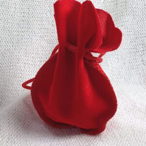 100 Bolsas de terciopelo  7x9