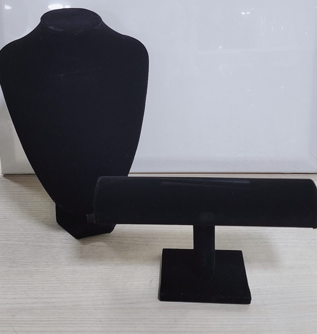 Oferta cuello 30 cm+ Brazo de Pulsera de Terciopelo Negro - Imagen 4